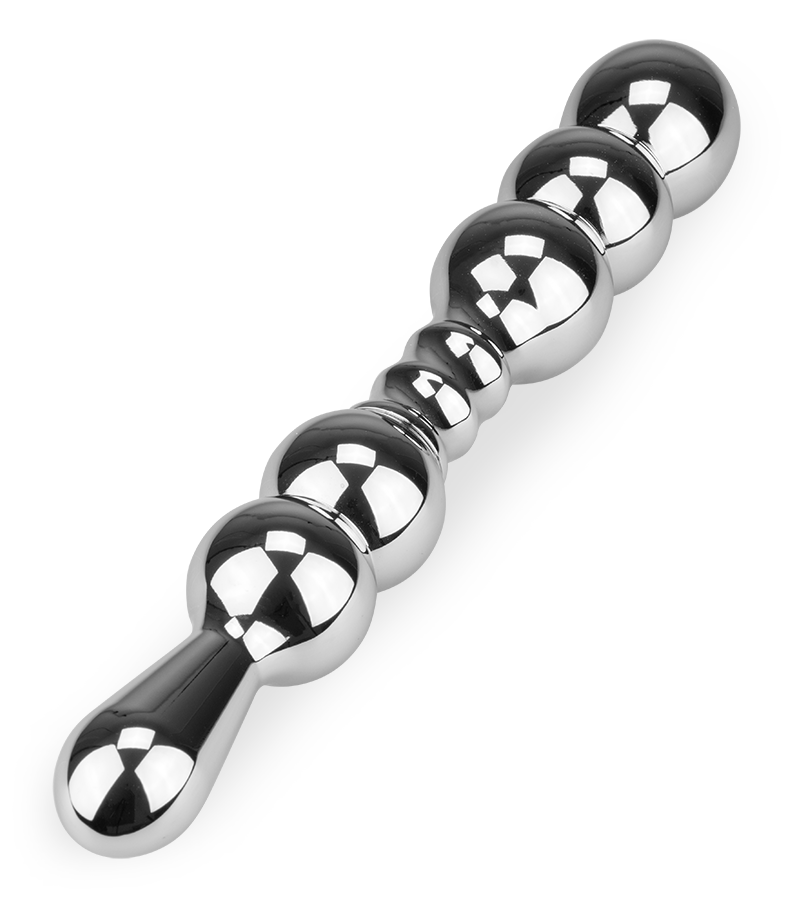 Beaded anal dildo 7.75 inches