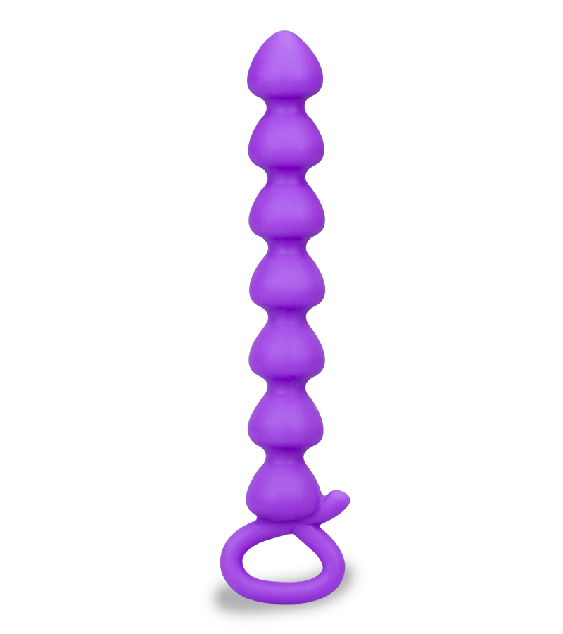 Beaded anal tickler