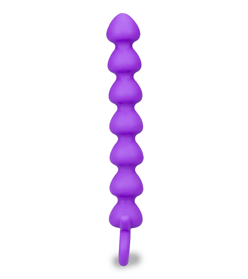 Beaded anal tickler