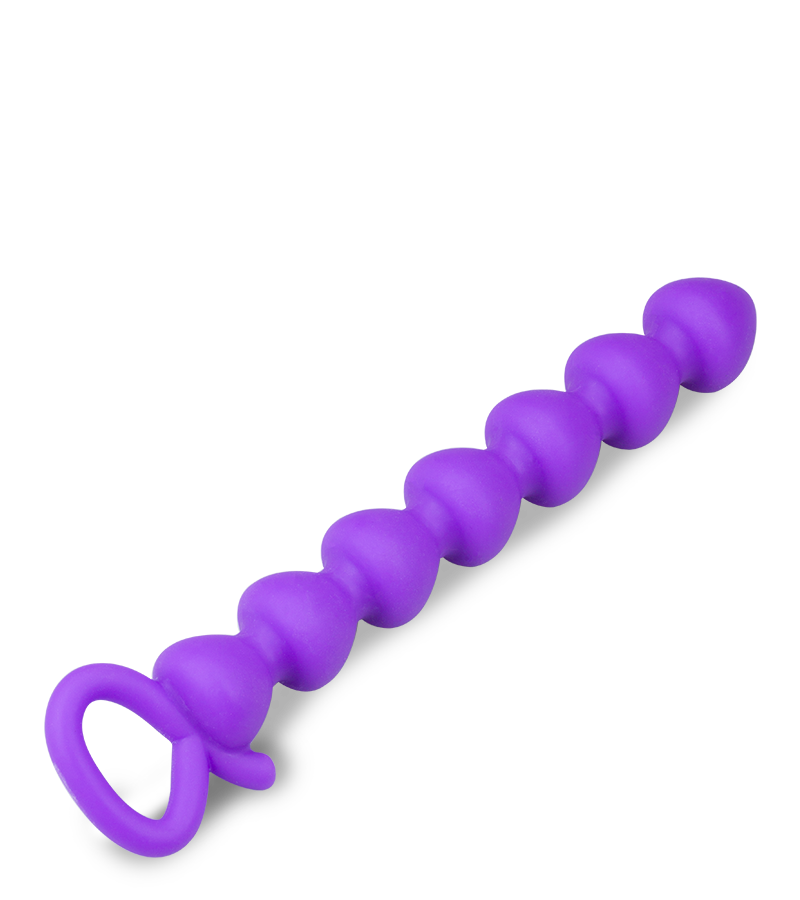 Beaded anal tickler