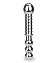 Load image into Gallery viewer, Beaded dildo anal plug 7.50 inches