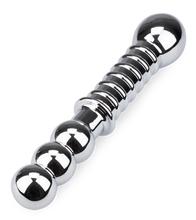 Load image into Gallery viewer, Beaded dildo anal plug 7.50 inches