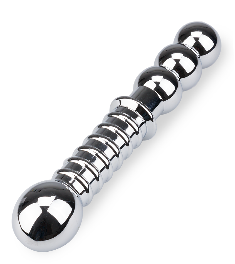 Beaded dildo anal plug 7.50 inches