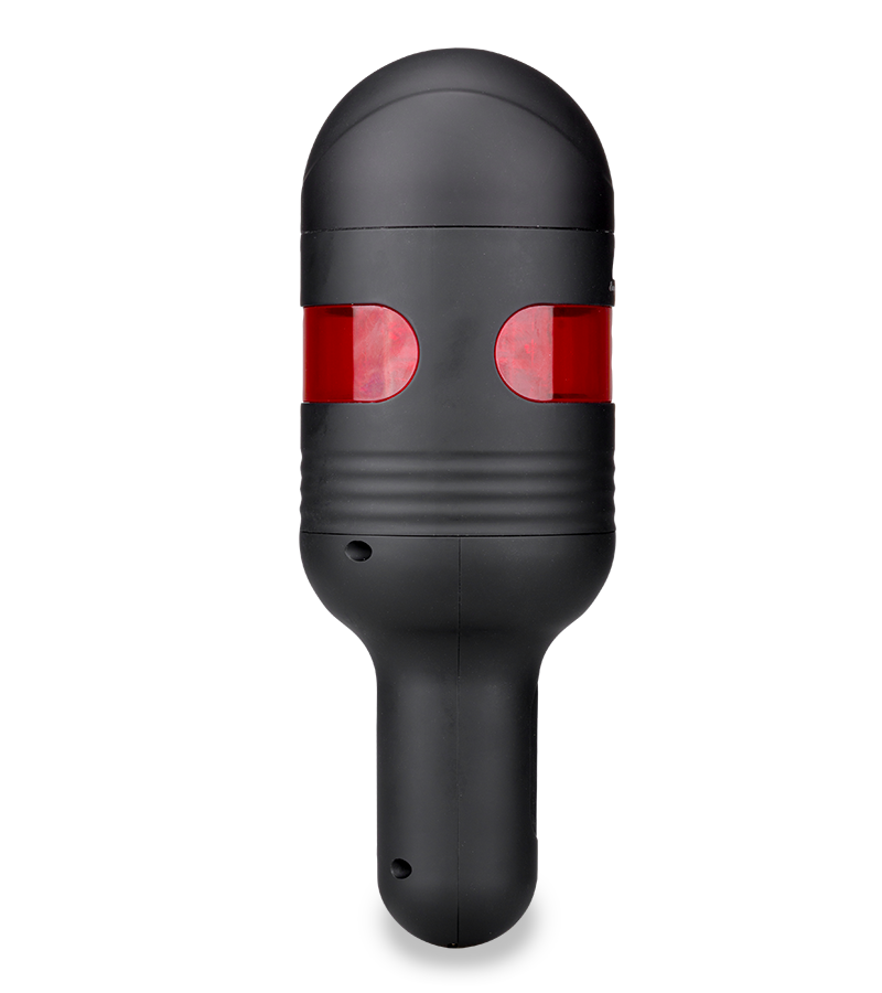 Bell rotating and thrusting masturbator