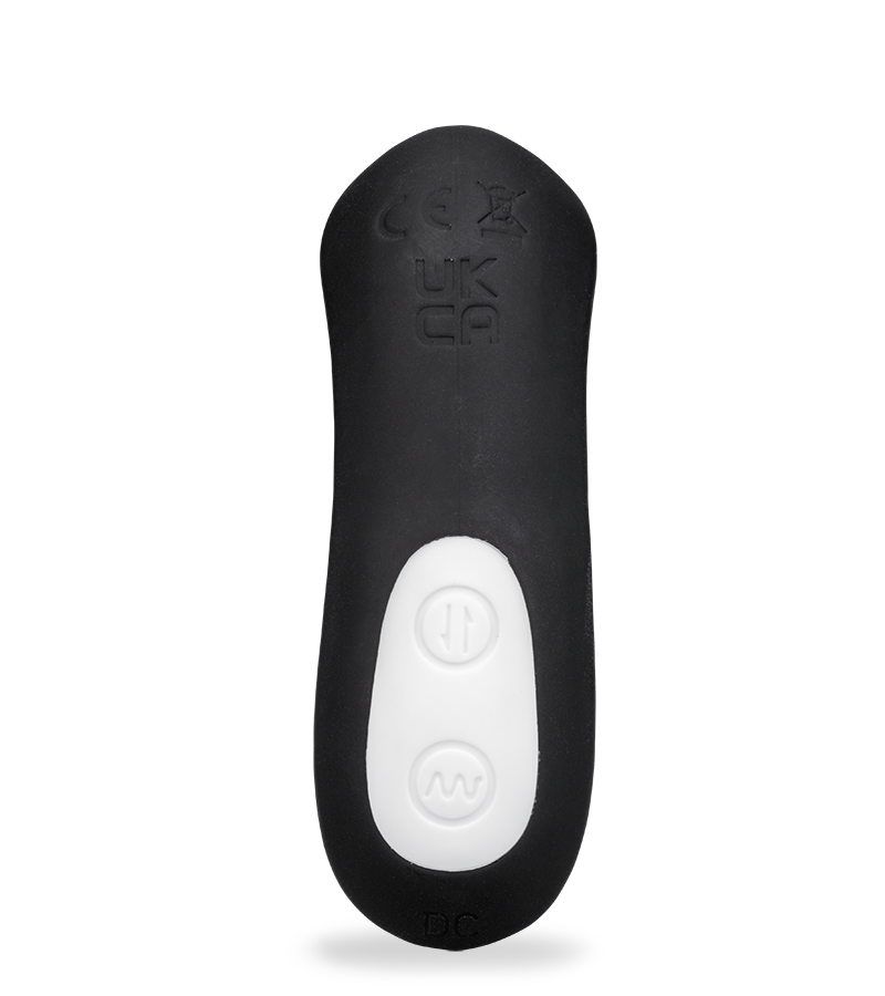 Bellows vibrating perineum and prostate massager