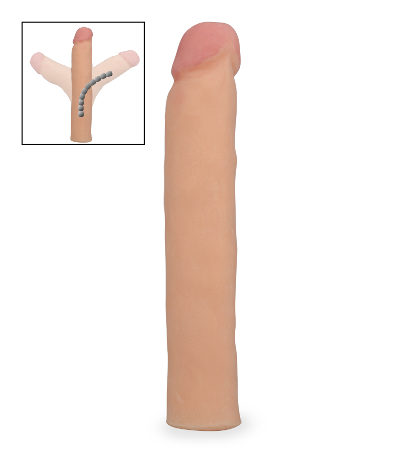 Bendable dildo without testicles - Small