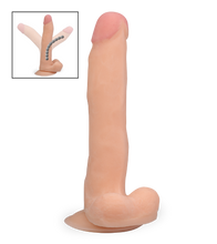 Load image into Gallery viewer, Bendable XL suction cup dildo 8.25 inches