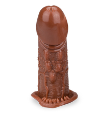 Load image into Gallery viewer, Big Head black penis sleeve