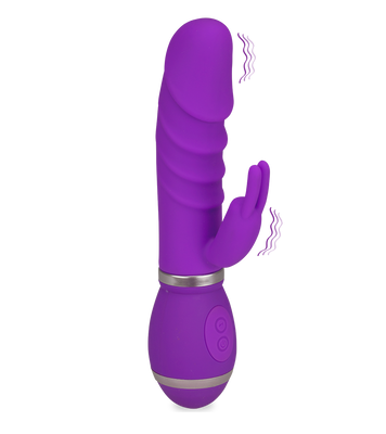 Big Head USB silicone rabbit vibrator