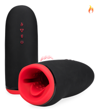 Load image into Gallery viewer, Billy heated massaging and vibrating masturbator