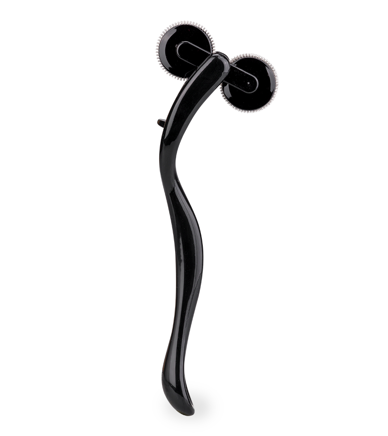 Black 9-row Wartenberg pinwheel