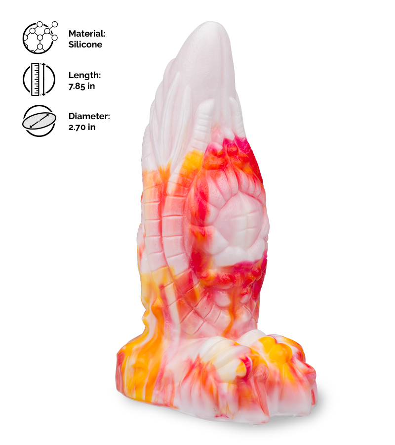 Black Tortoise fantasy suction cup dildo