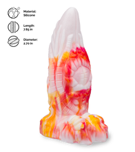 Load image into Gallery viewer, Black Tortoise fantasy suction cup dildo