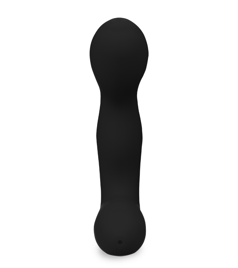 Black vibrating prostate stimulating dildo 30 modes