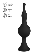 Load image into Gallery viewer, Blob suction-cup anal plug