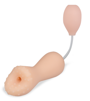 Blow job pump masturbator