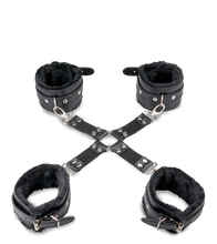 Load image into Gallery viewer, Bondage cross tie restraints