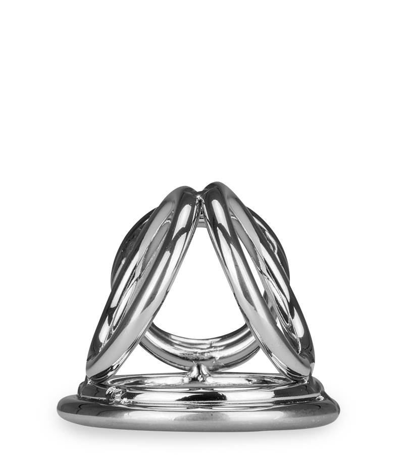 Bondy quadruple stainless steel cock ring