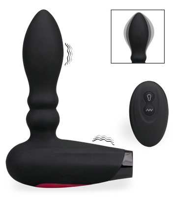 Boom! inflatable vibrating butt plug