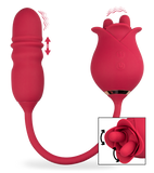 Bora-Bora clit stimulator and thrusting vibrator