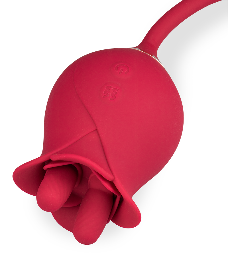 Bora-Bora clit stimulator and thrusting vibrator