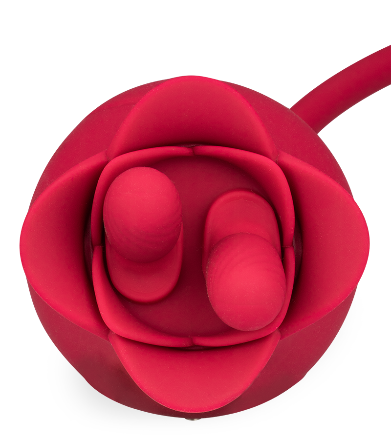 Bora-Bora clit stimulator and thrusting vibrator