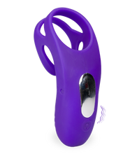 Load image into Gallery viewer, Bora clit-stimulating double cock ring