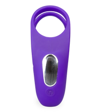 Load image into Gallery viewer, Bora clit-stimulating double cock ring