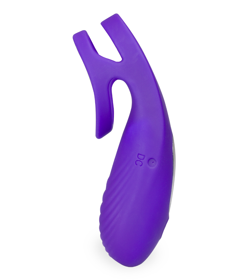 Bora clit-stimulating double cock ring