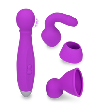 Load image into Gallery viewer, Bowling wand vibrator and 3 heads