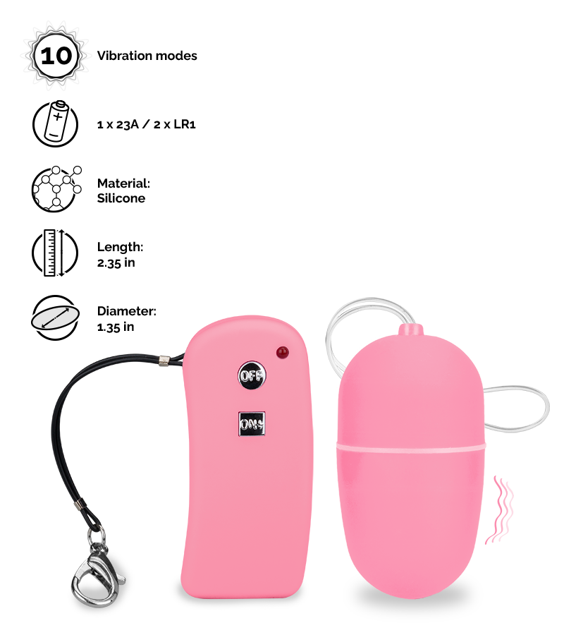 Brava remote-controlled vibrating egg  - M