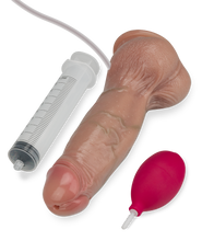 Load image into Gallery viewer, Brian suction cup ejaculating dildo 6.75 inches