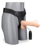 Brody extra-large vibrating strap-on dildo 8.50 in