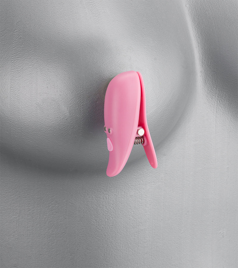 Bubble Gum vibrating nipple clamps 10 modes