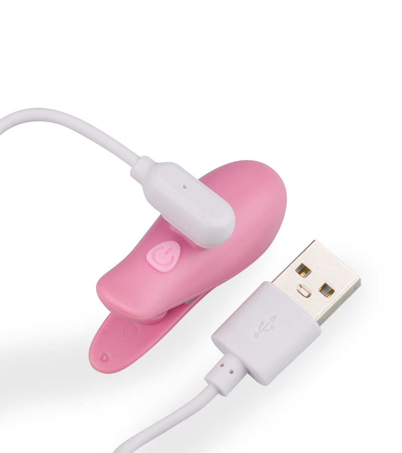 Bubble Gum vibrating nipple clamps 10 modes