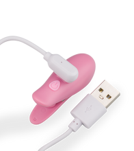 Load image into Gallery viewer, Bubble Gum vibrating nipple clamps 10 modes