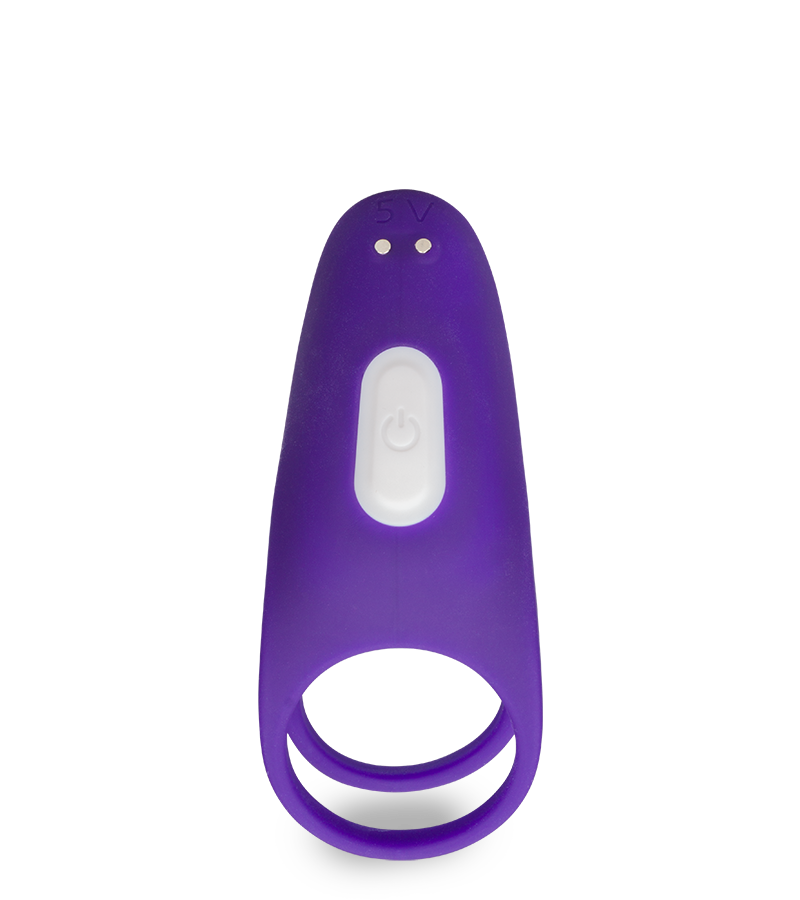 Bucci vibrating double cock ring with clitoral stimulator