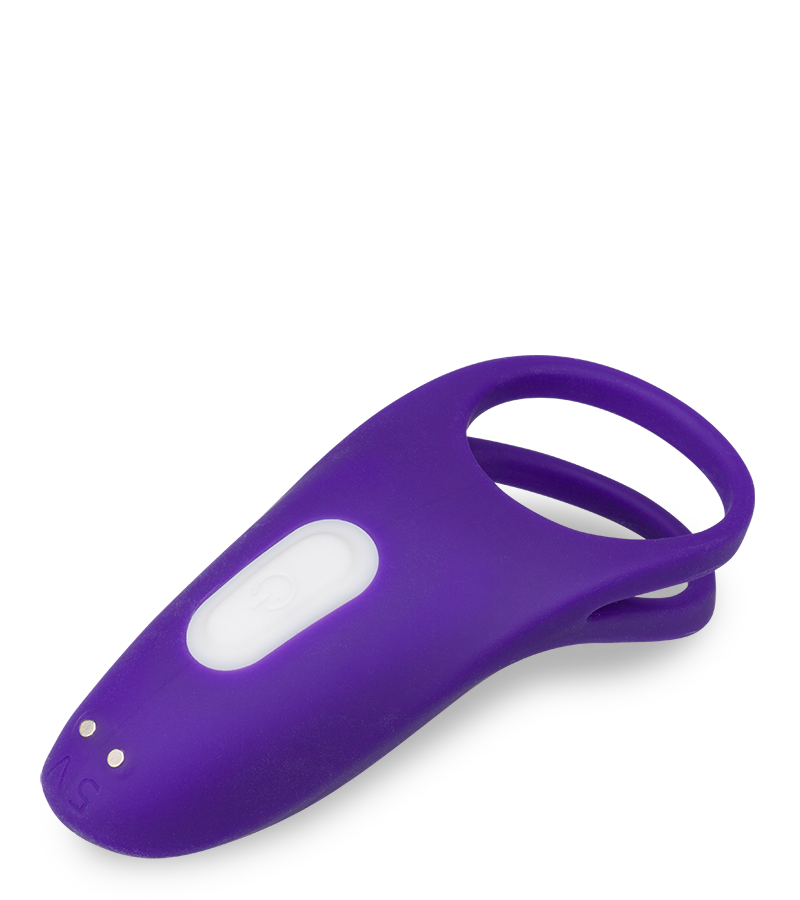 Bucci vibrating double cock ring with clitoral stimulator