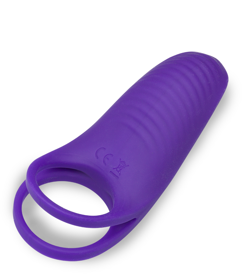 Bucci vibrating double cock ring with clitoral stimulator