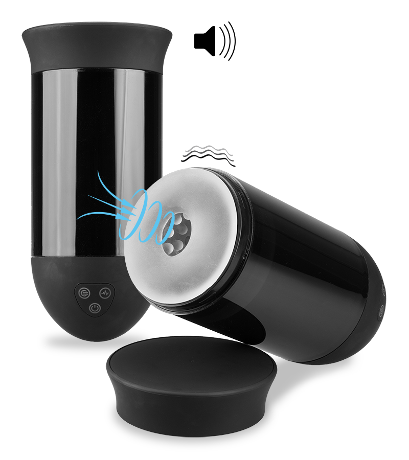 Bullet Cup vibration and suction masturbator