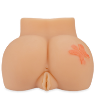 Load image into Gallery viewer, Butt masturbator with butterfly tattoo