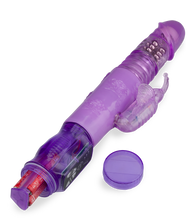 Load image into Gallery viewer, Butterfly Dance thrusting rabbit vibrator