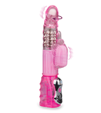Butterfly extra-girthy rabbit vibrator