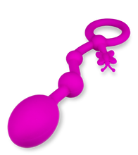 Load image into Gallery viewer, Butterfly silicone anal beads