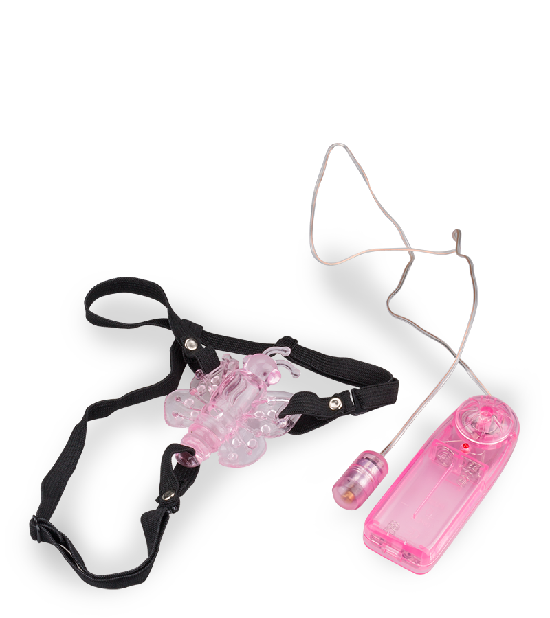 Butterfly vibrating G-string