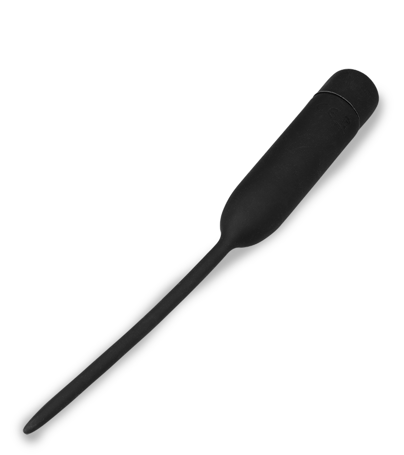 Buzzy vibrating penis plug