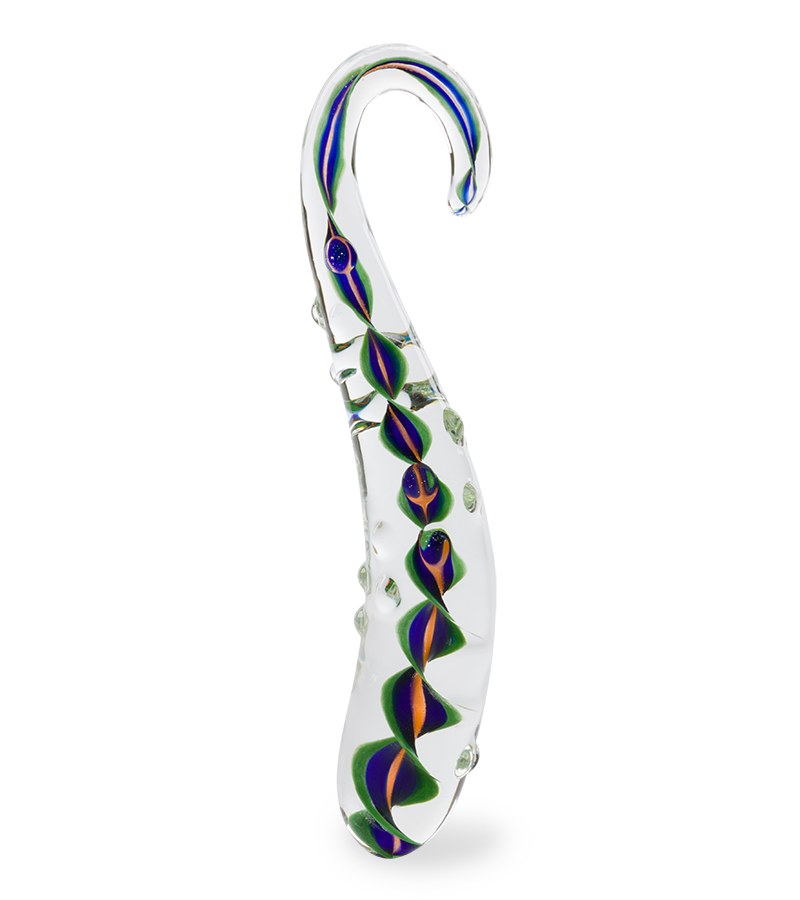 Canopy glass dildo