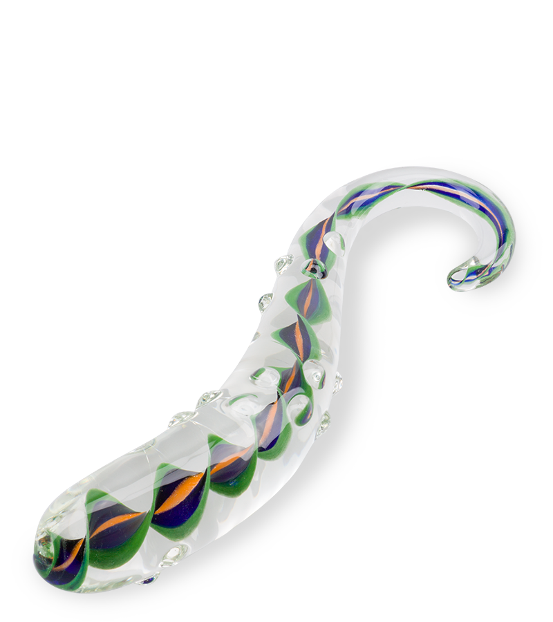 Canopy glass dildo