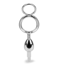 Load image into Gallery viewer, Captain Hook anal hook with double cock ring