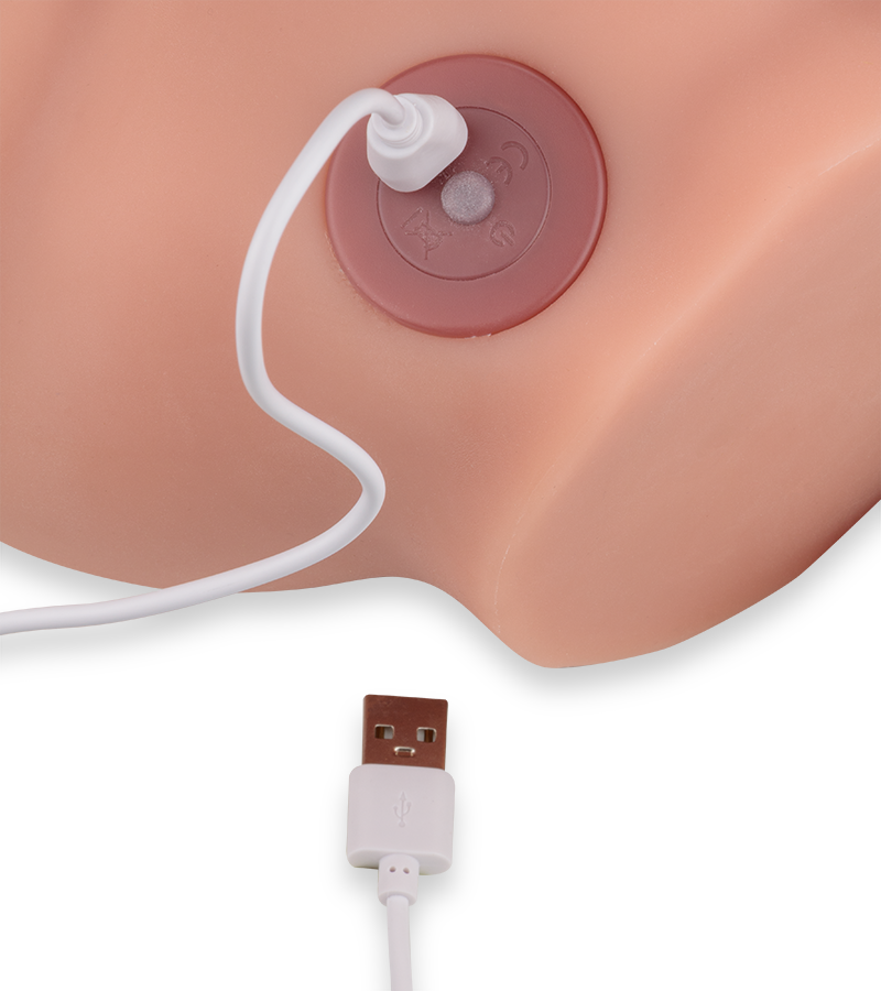 Carlos male ass masturbator with 6.25-inch thrusting penis